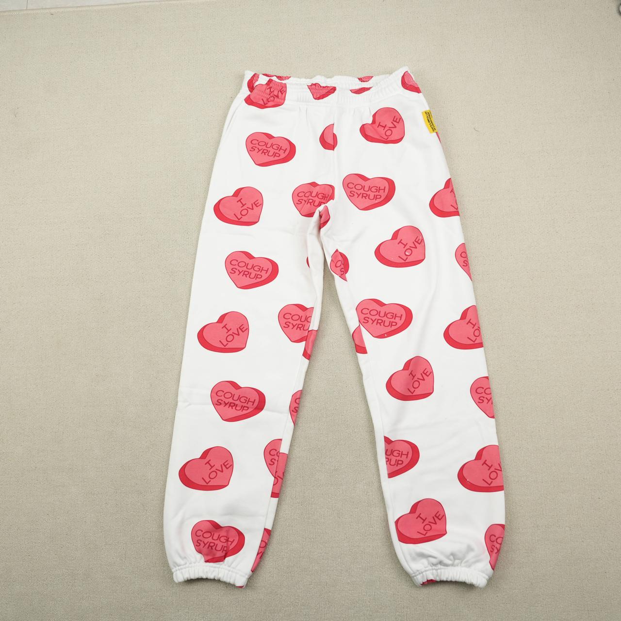 I Love Cough Syrup Candy Hearts Pants