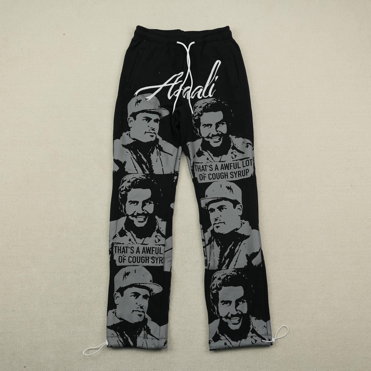 Pablo Escobar Full-Print Pants