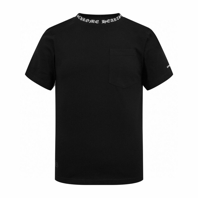 Chrome Hearts Neck Logo Tee Black