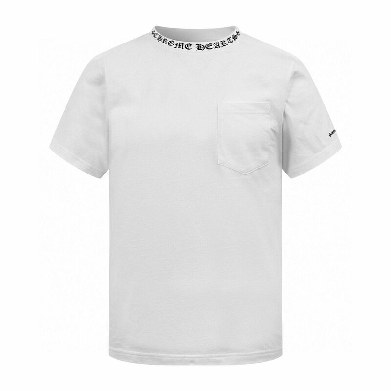 Chrome Hearts Neck Logo Tee White