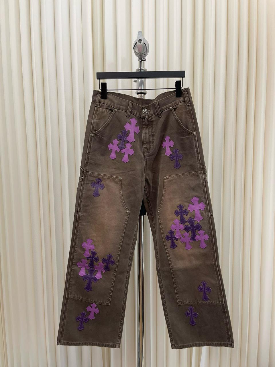 Chrome Hearts Purple Cross Carpenters