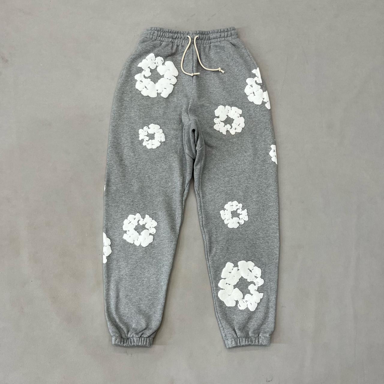 Denim Tears Cotton Wreath Sweatpants Grey