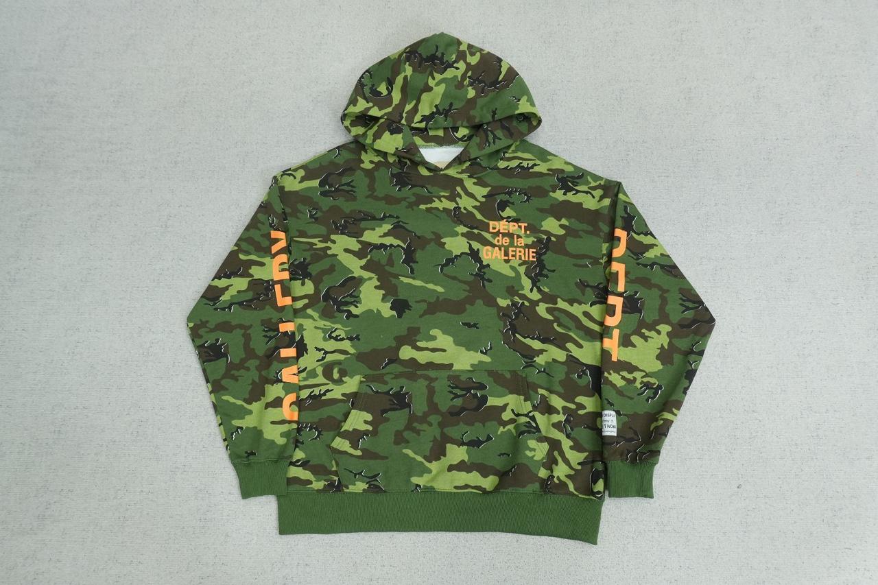 Gallery Dept Camo Hoodie